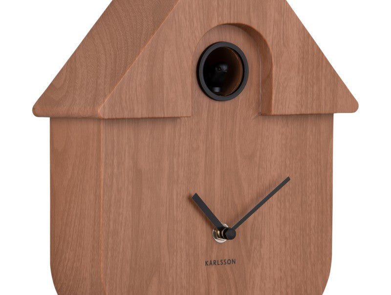 Dark Wood Style Modern Cuckoo Clock