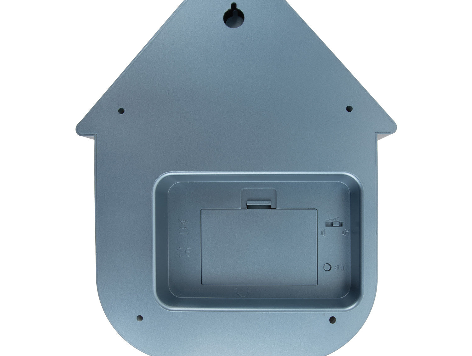 Metallic Dark Blue Modern Cuckoo Clock