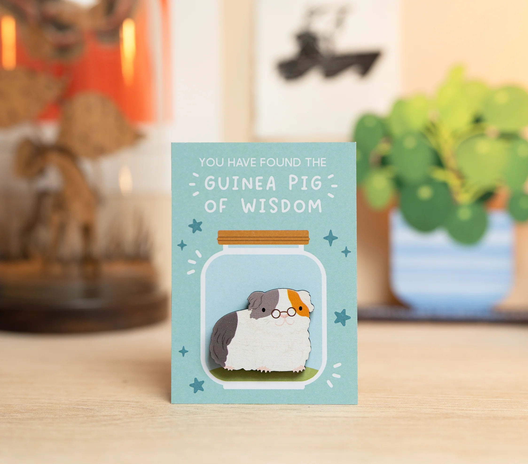 Guinea Pig of Wisdom - Pin Badge