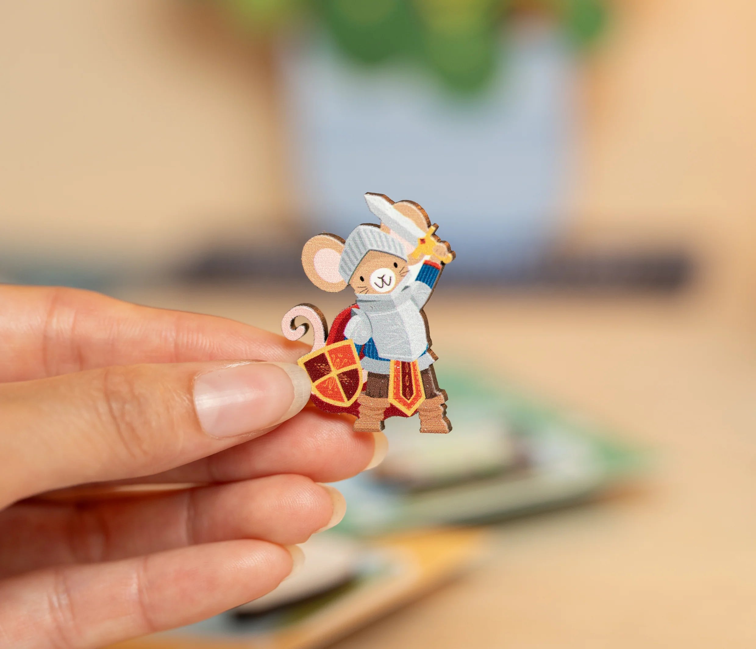Brave Little Mouse - Pin Badge