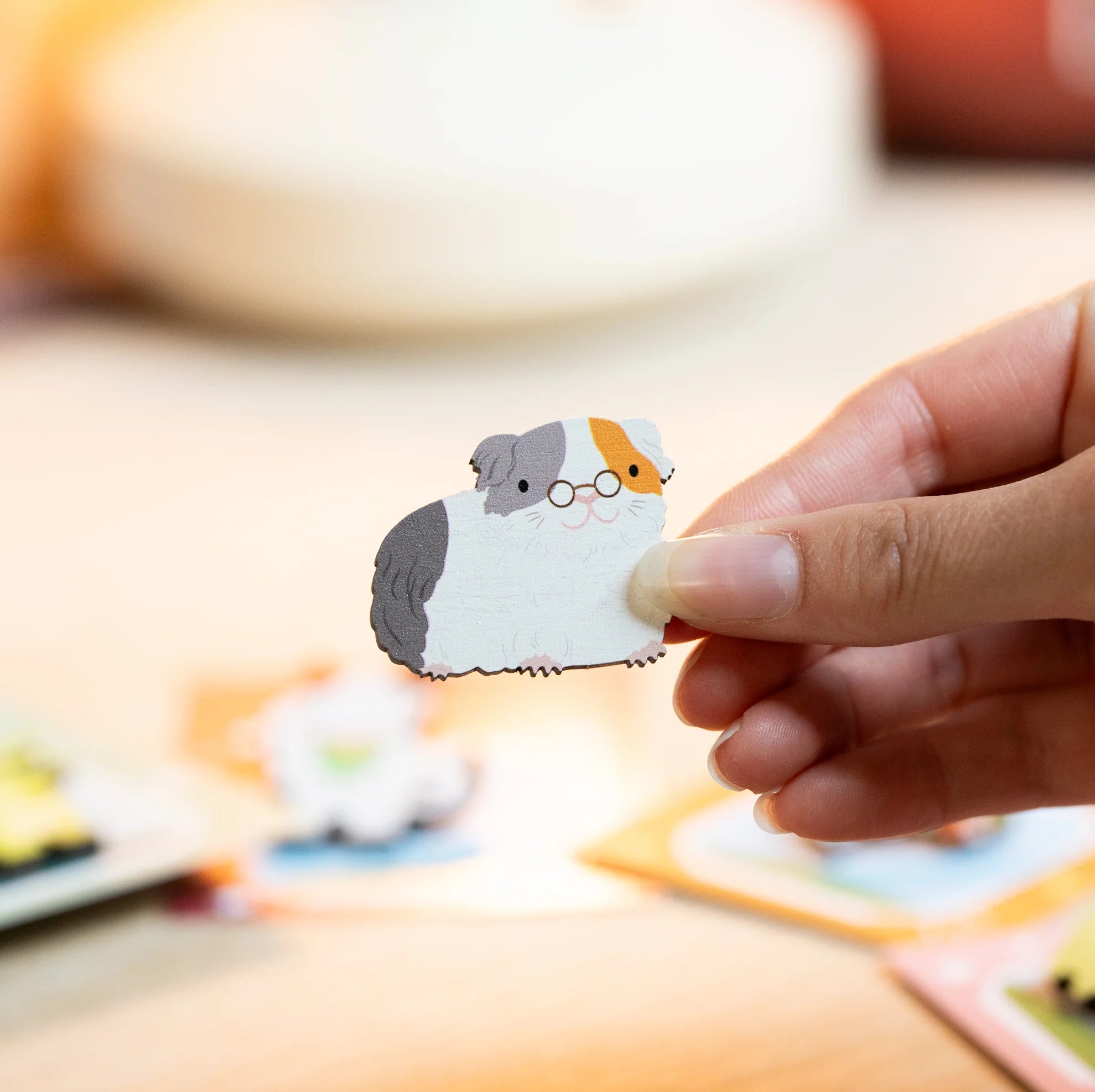 Guinea Pig of Wisdom - Pin Badge