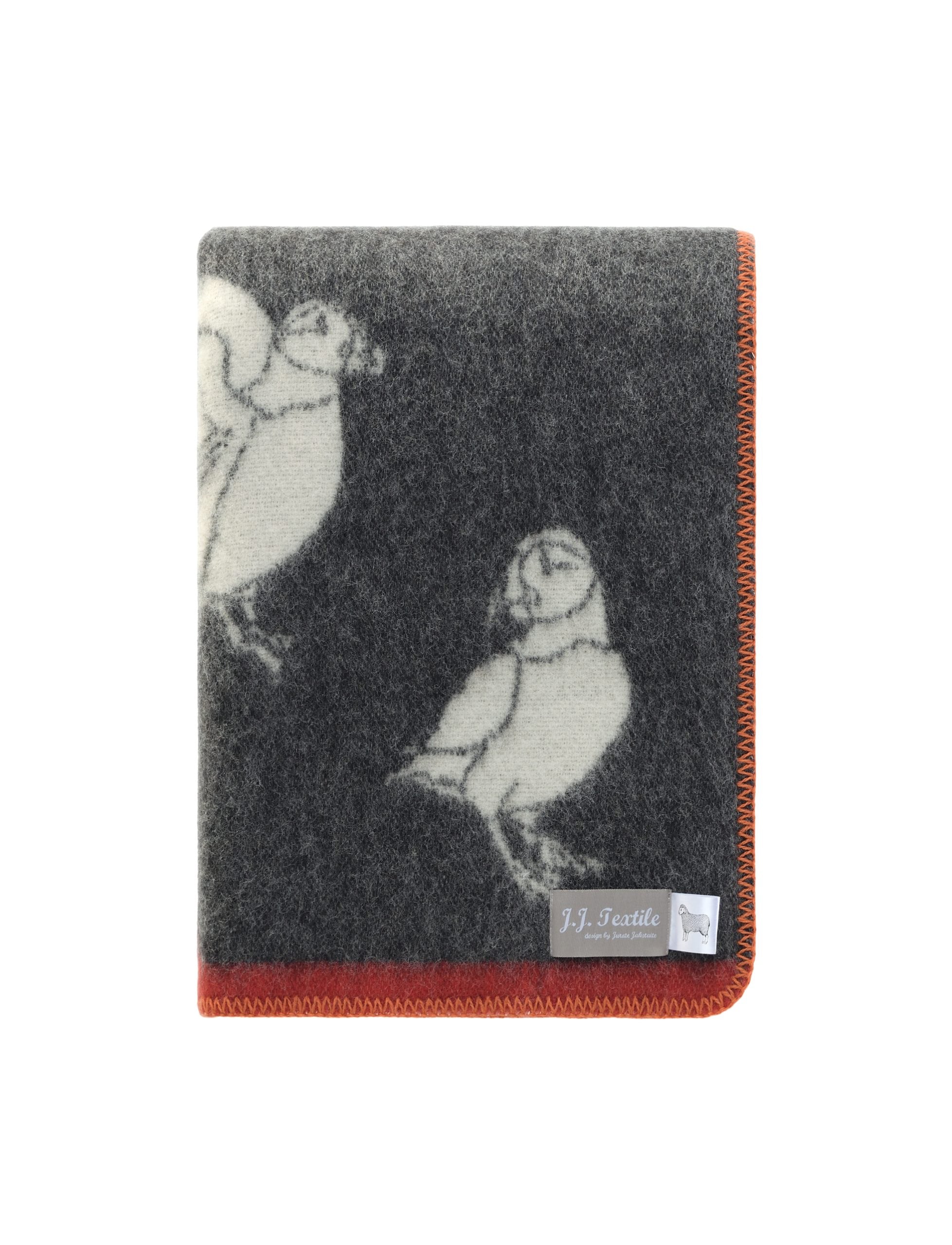 Puffin Wool Blanket