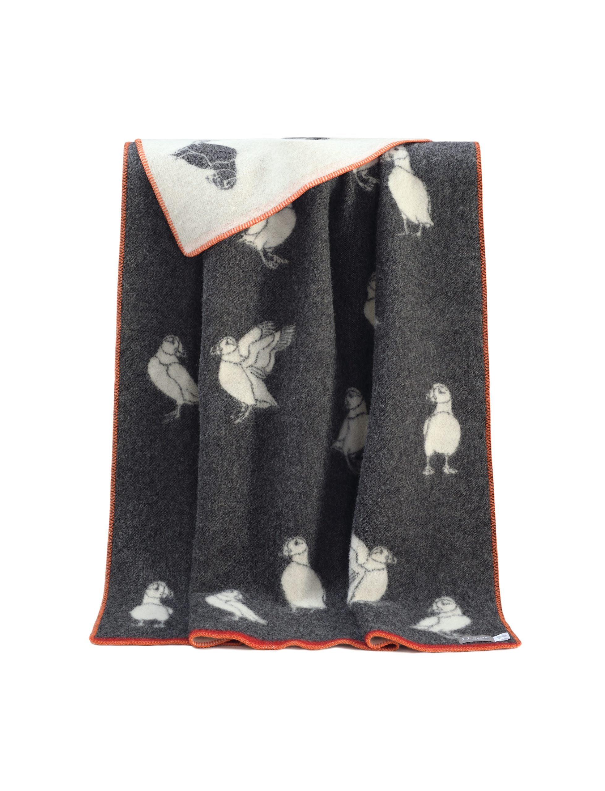 Puffin Wool Blanket