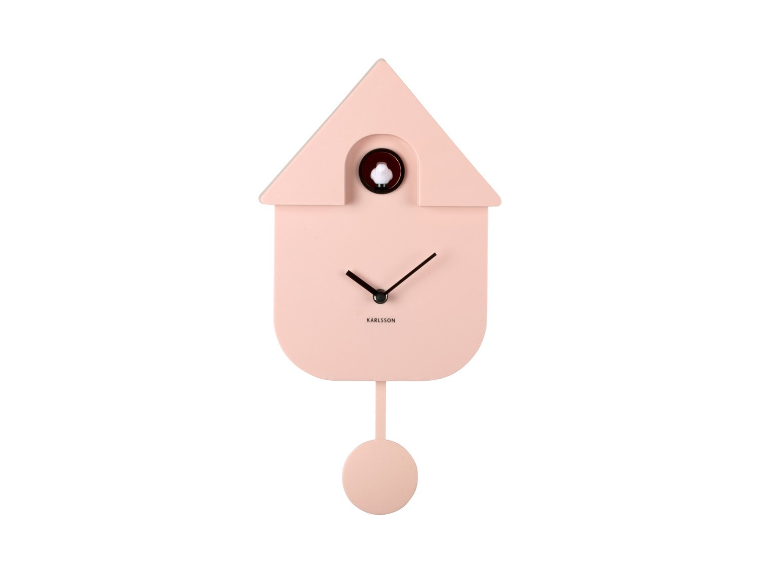 Light Pink Modern Cuckoo Clock
