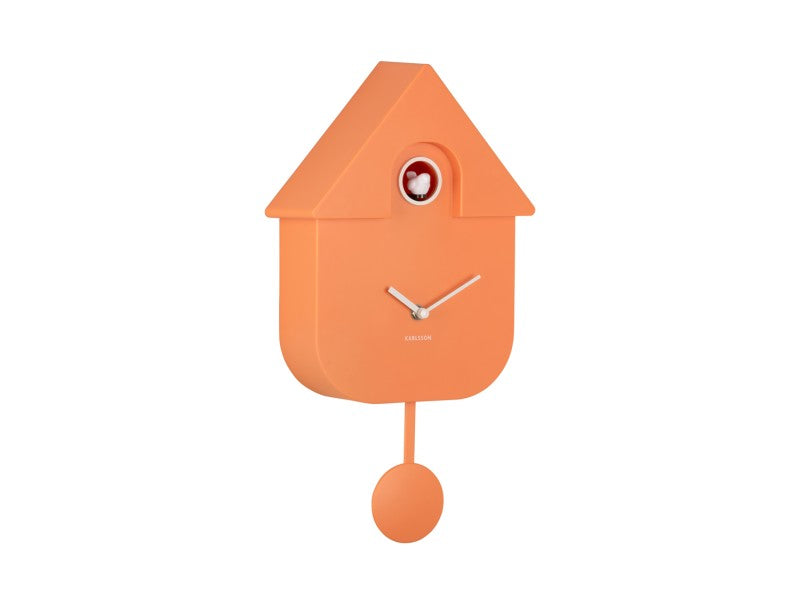 Orange Modern Cuckoo Clock
