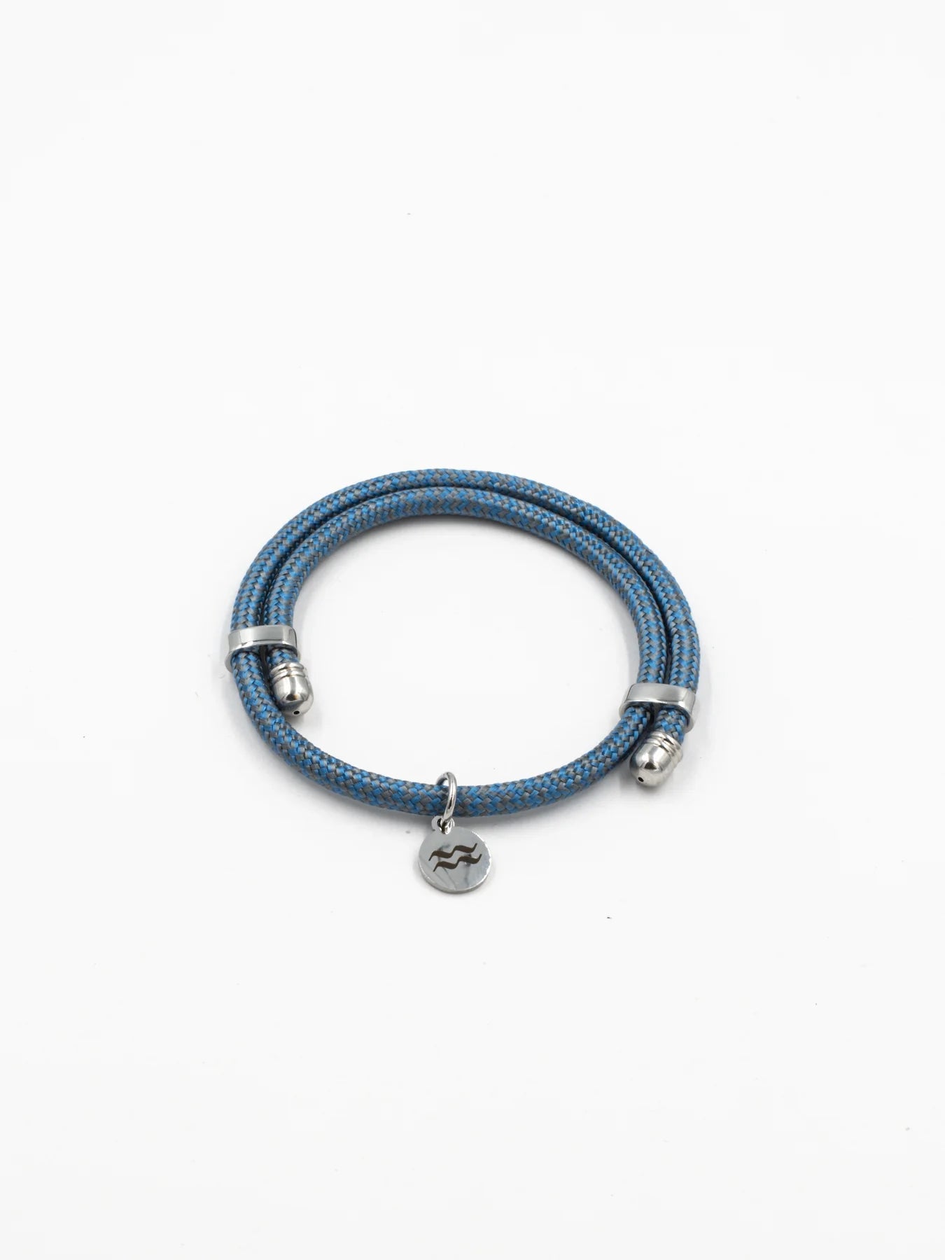 Adjustable Recycled Plastic Bracelet - Blue