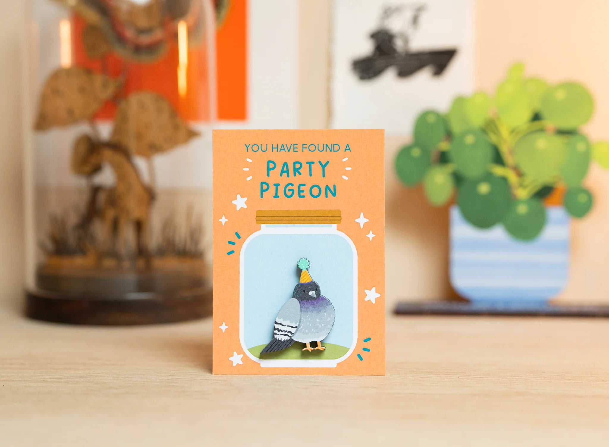 Party Pigeon - Pin Badge