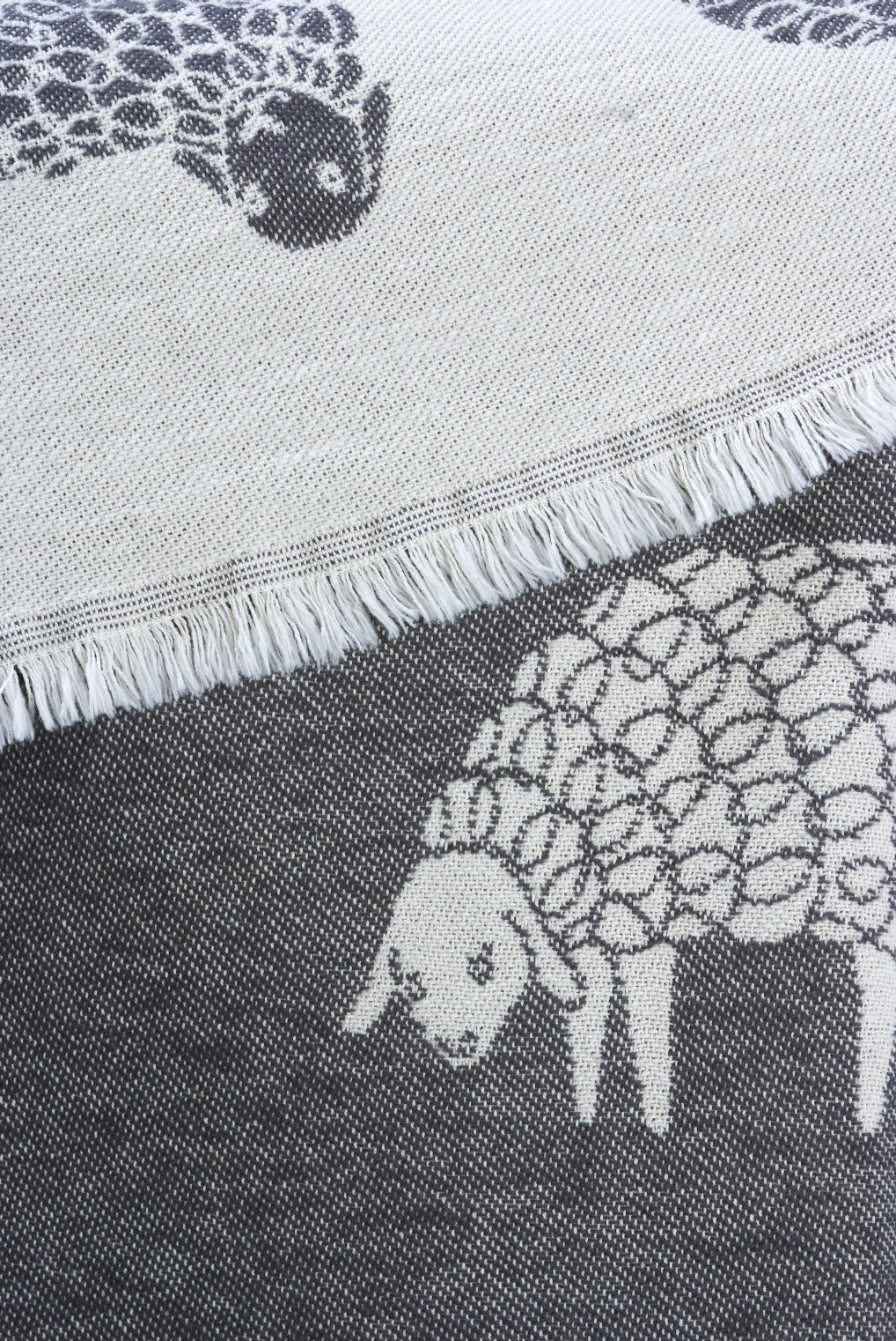 Sheep Cotton Throw