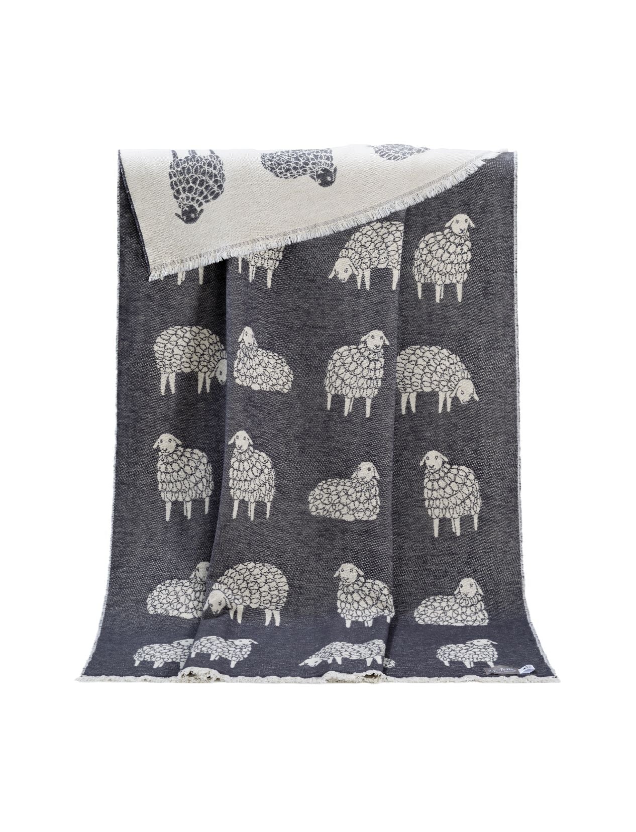 Sheep Cotton Throw