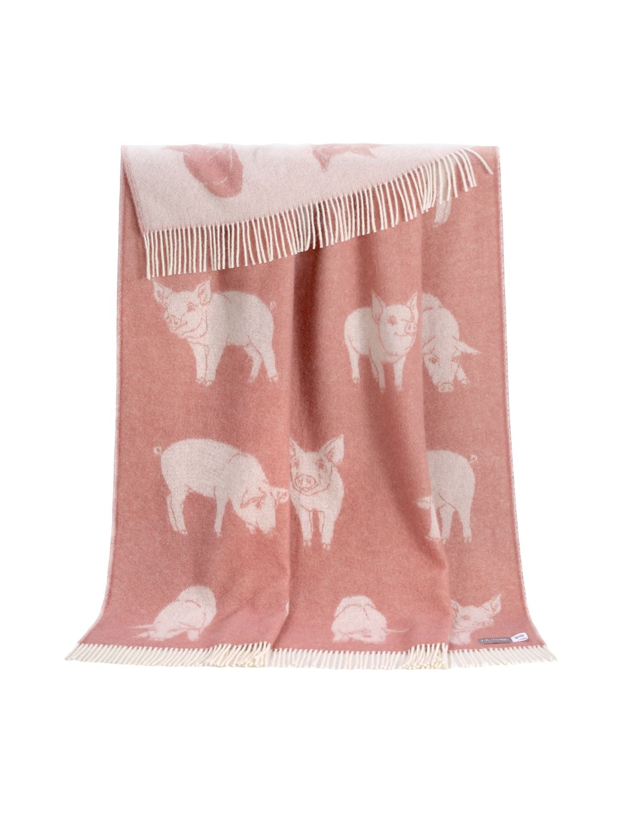Piglet Wool Throw