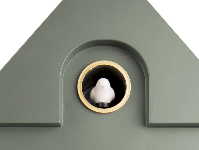 Jungle Green Modern Cuckoo Clock