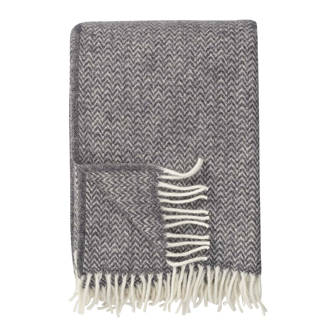 Chevron Wool Throw