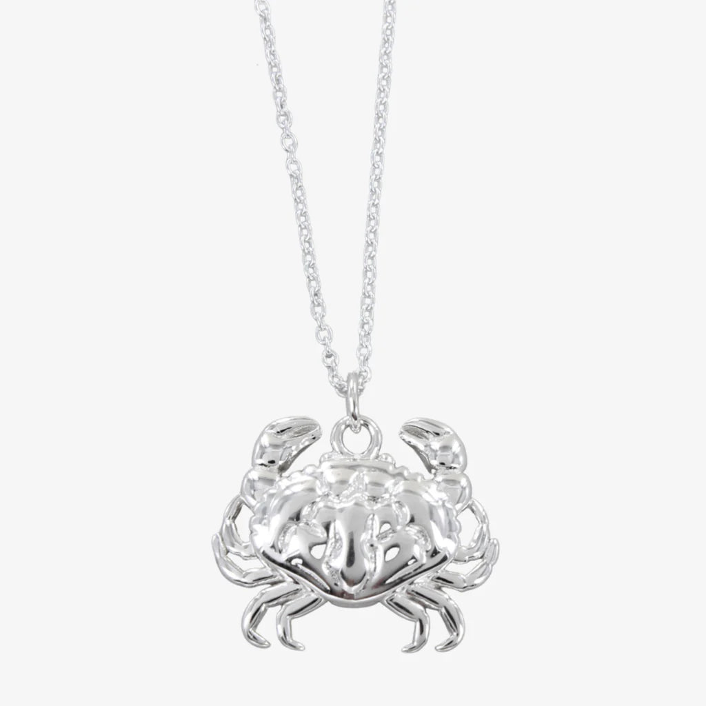 Crab Silver Neckalce