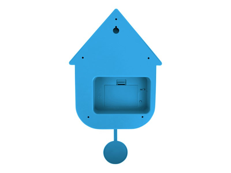 Bright Blue Modern Cuckoo Clock