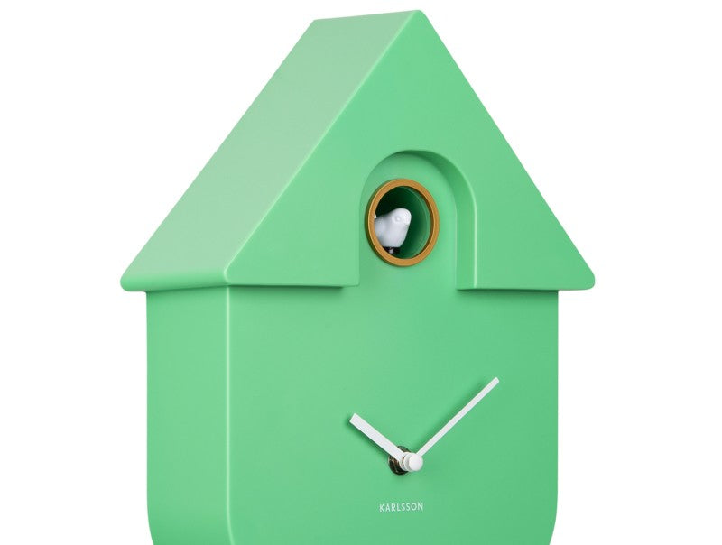 Bright Green Modern Cuckoo Clock