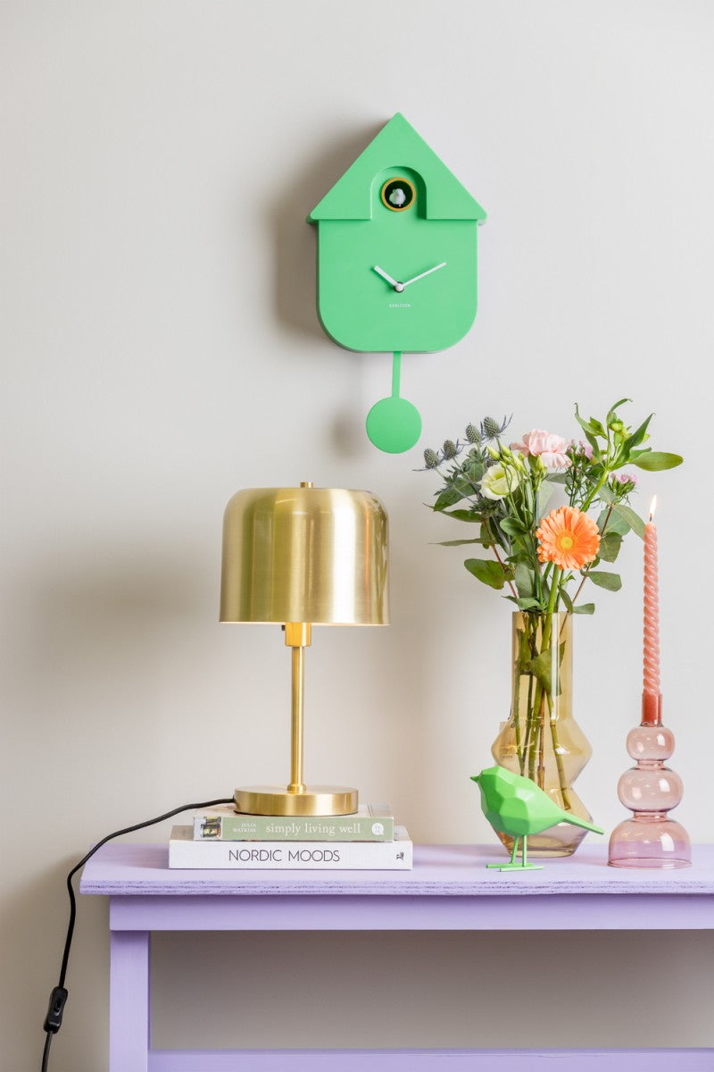 Bright Green Modern Cuckoo Clock