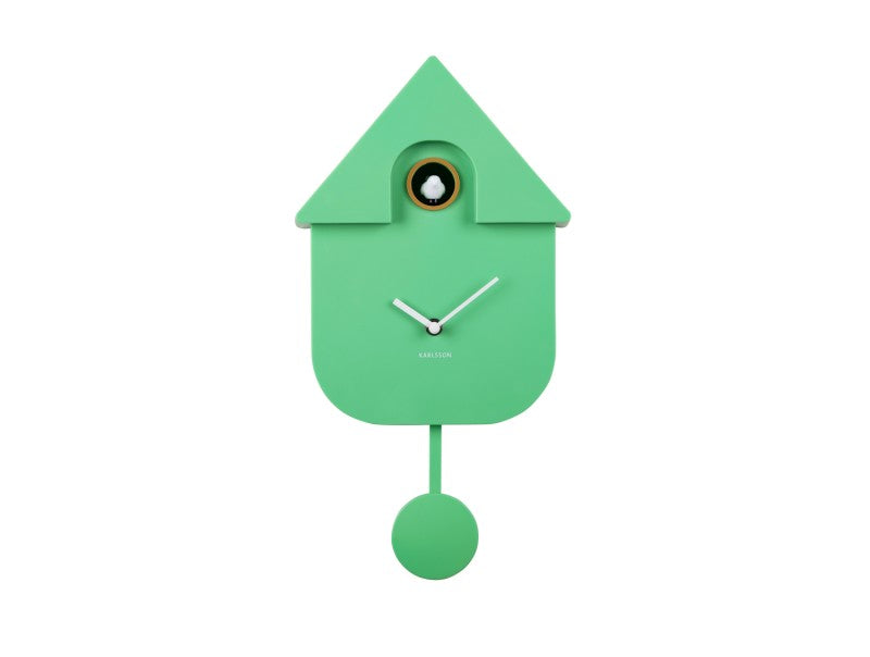 Bright Green Modern Cuckoo Clock