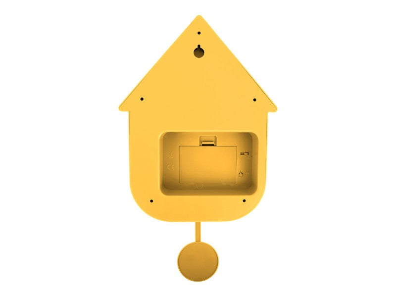 Bright Yellow Modern Cuckoo Clock