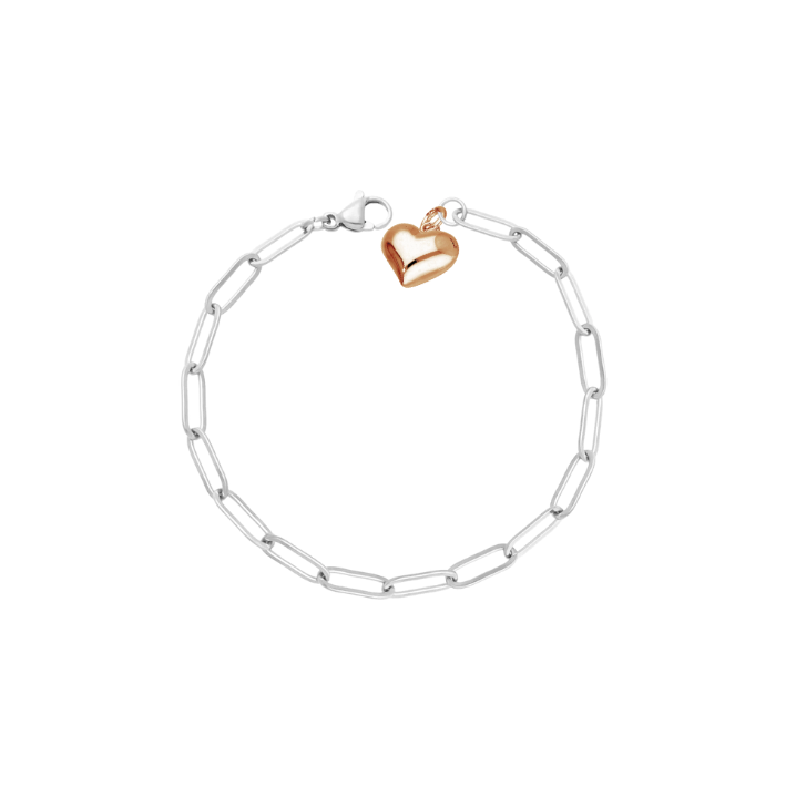 Heart Chain Bracelet