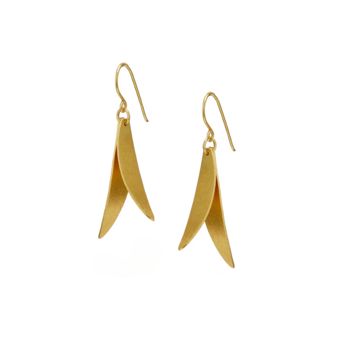 Curved Textured Earrings