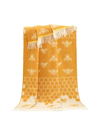 Bee Wool Throw