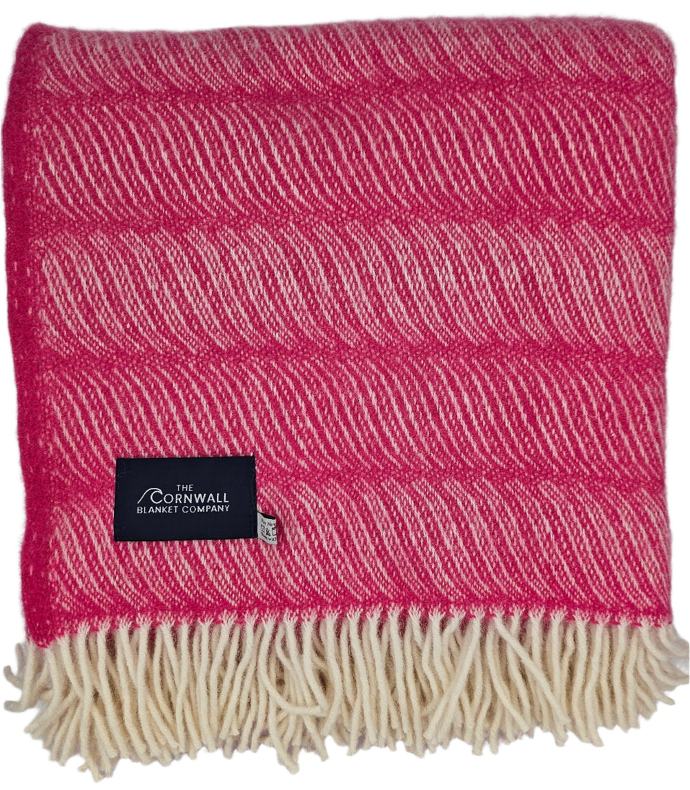 PinkTwist Wool Blanket