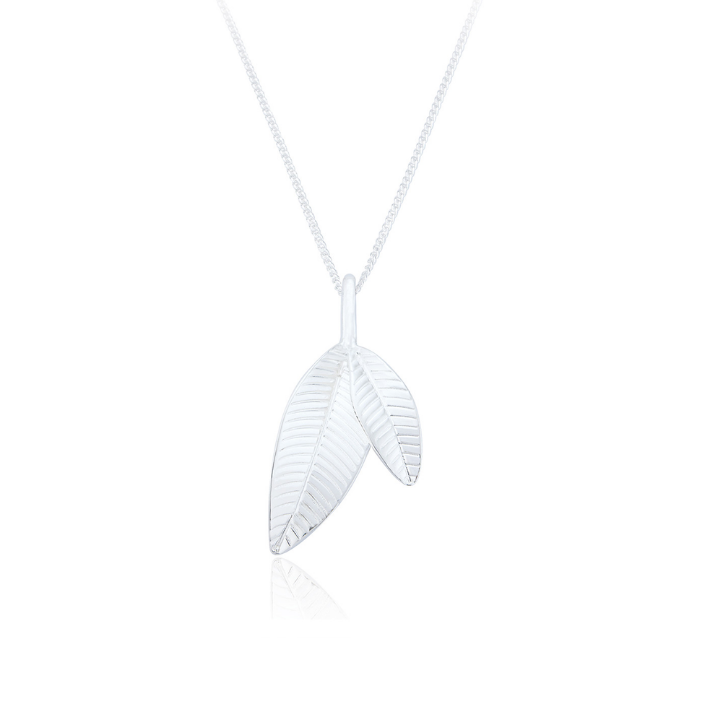 Double Leaf Necklace