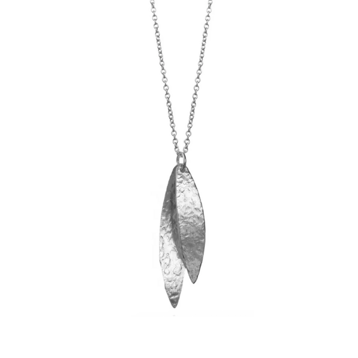 Textured Drop Necklace