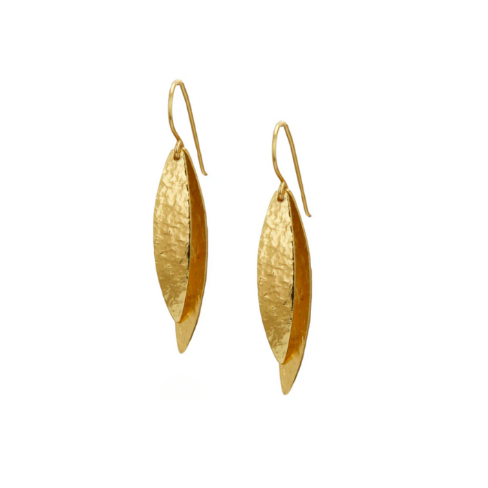 Textured Drop Earrings