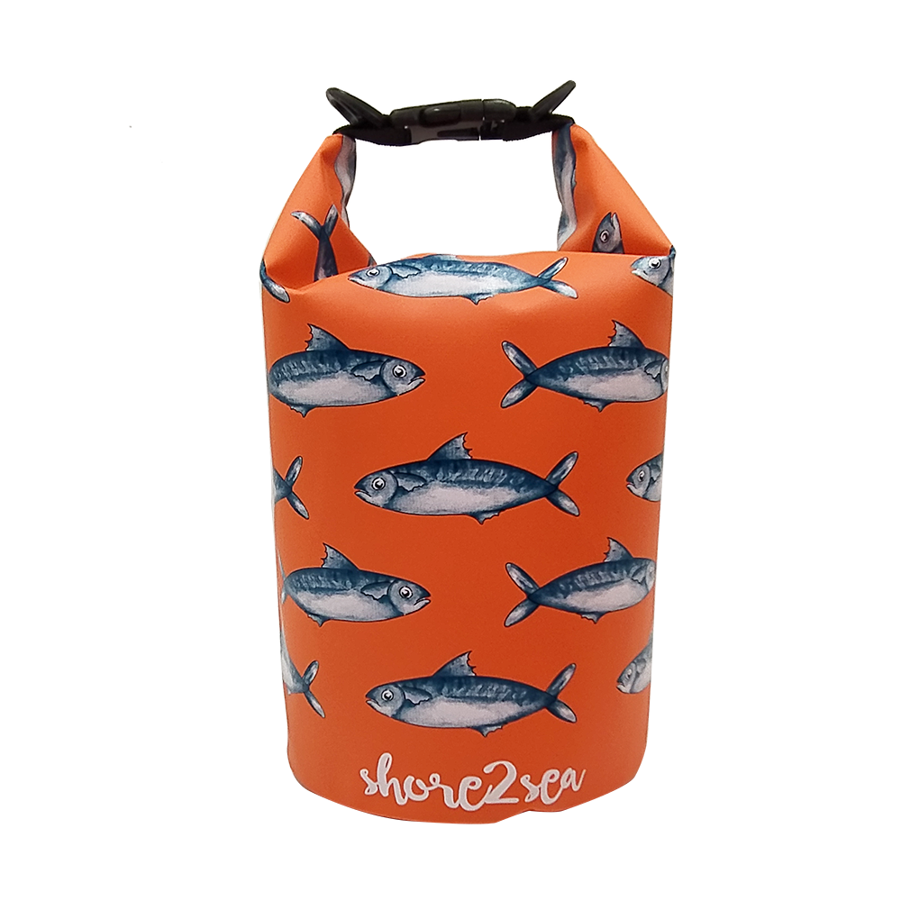 Orange Fish Dry Bag