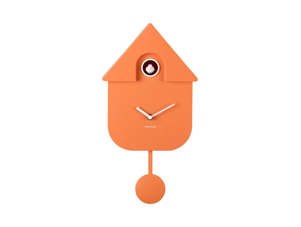 Orange Modern Cuckoo Clock