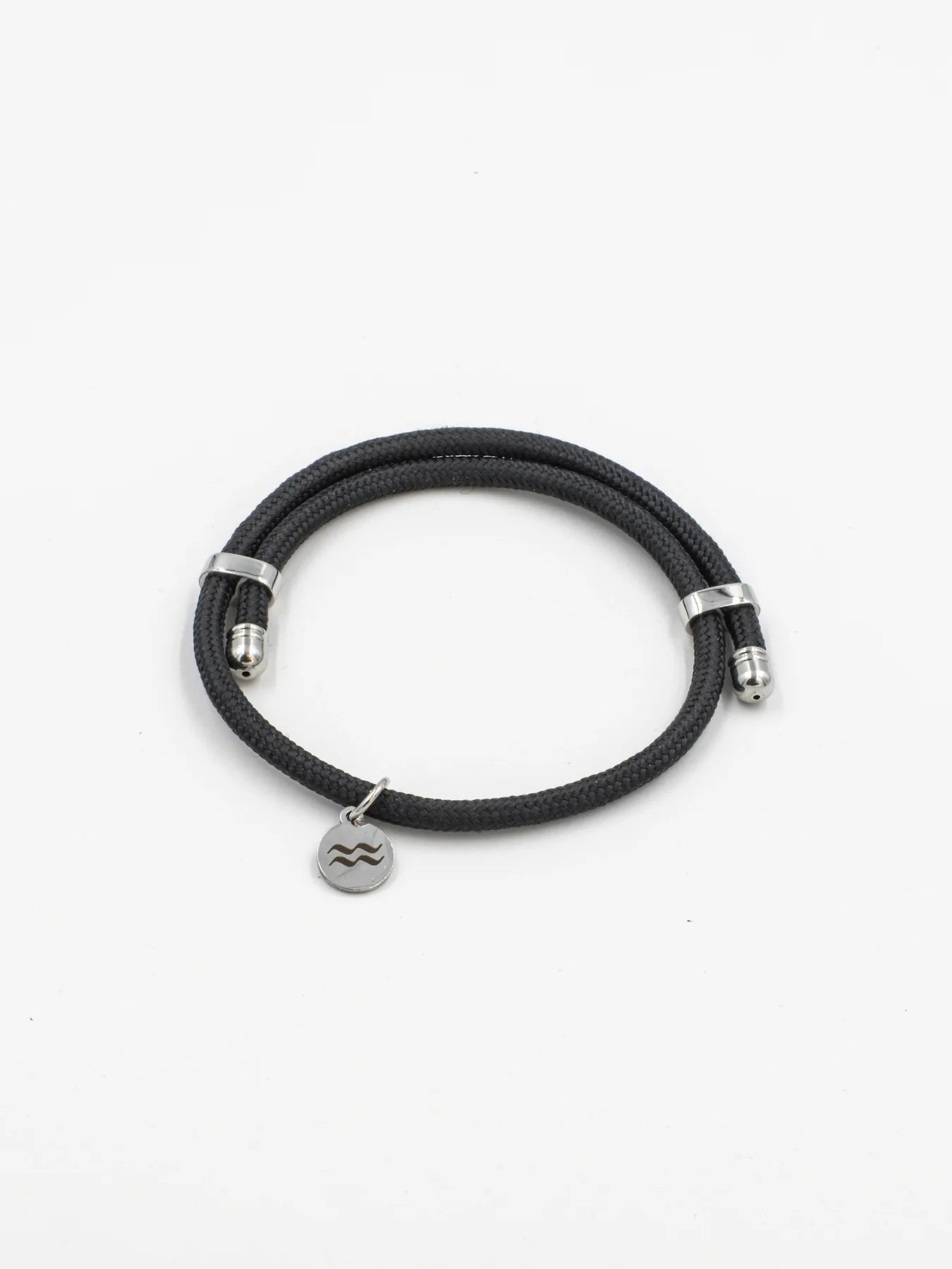 Adjustable Recycled Plastic Bracelet - Black