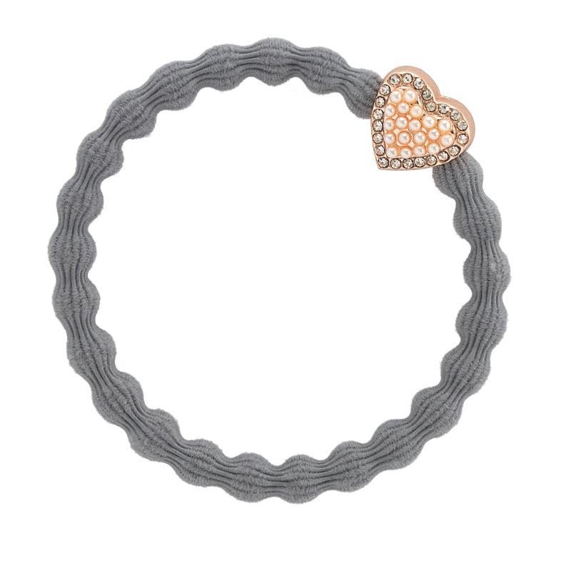 Sparkly & Pearl Heart Band