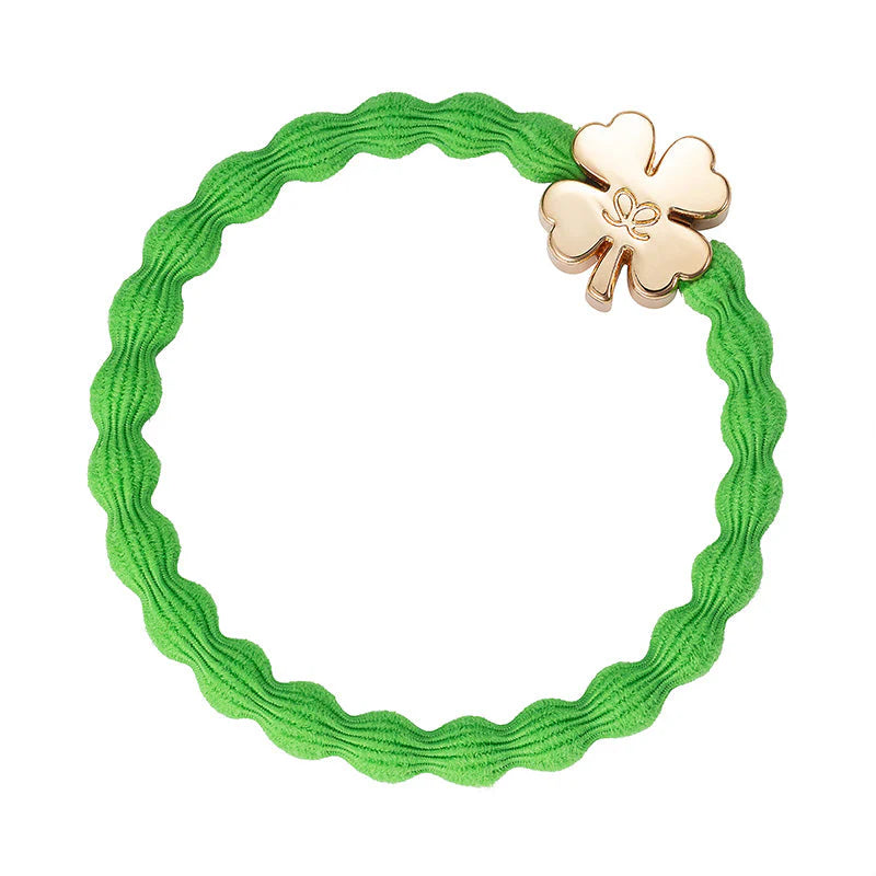 Gold Four Leaf Clover Band