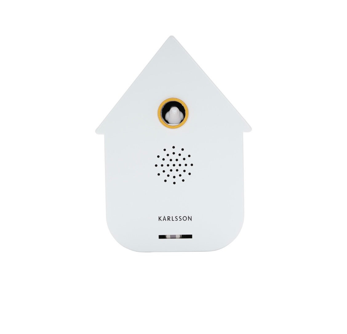White Modern Cuckoo Sound Box