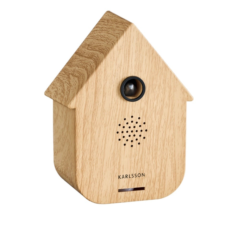 Light Wood Modern Cuckoo Sound Box