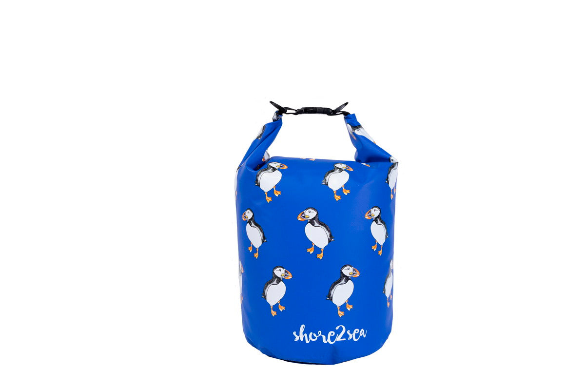 Blue Puffin Dry Bag