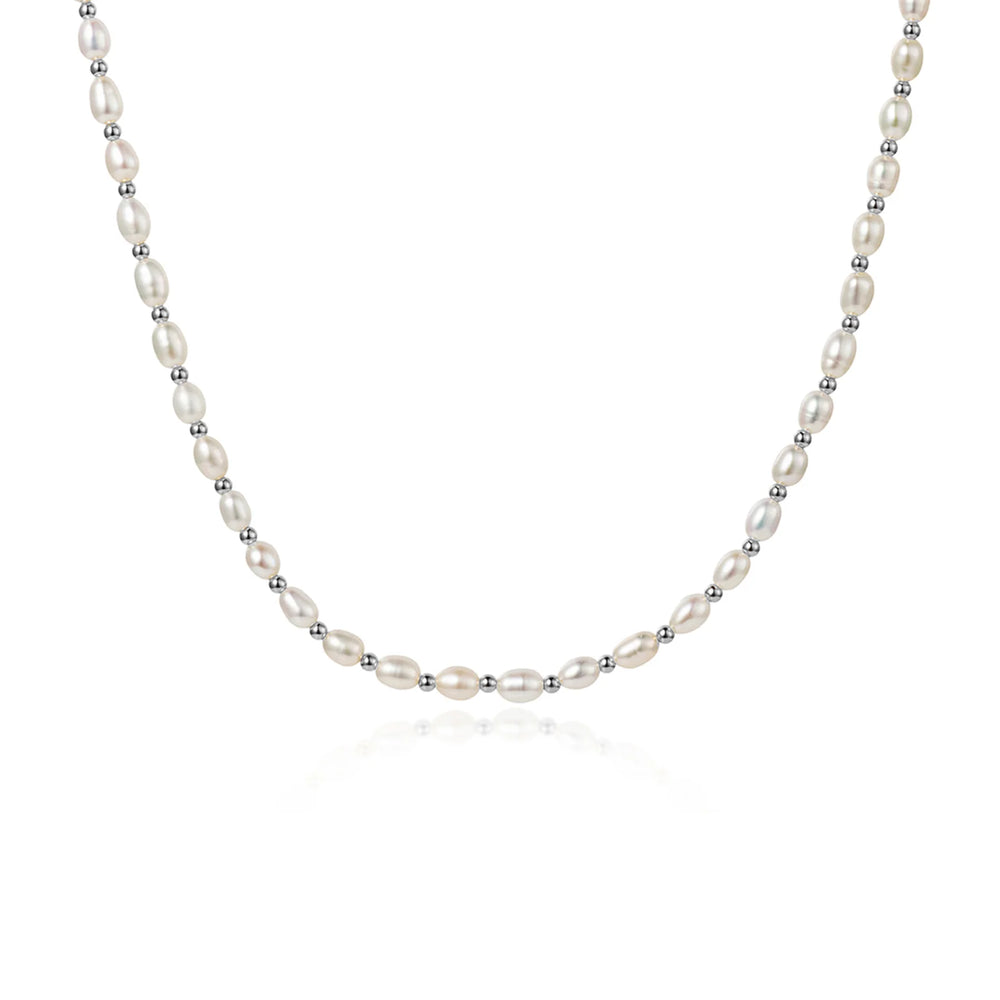 Freshwater Pearl & Beaded Necklace