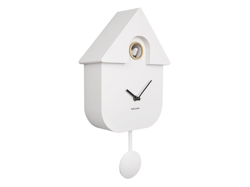 White Modern Cuckoo Clock