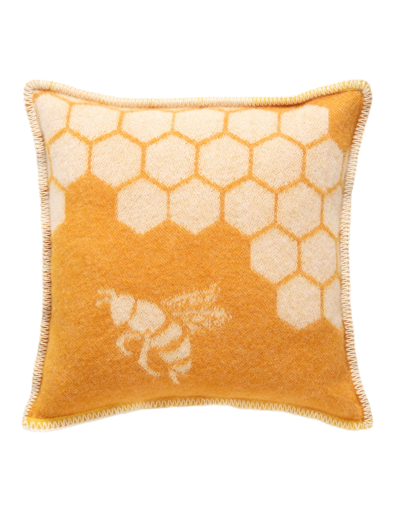 Bee Wool Cushion