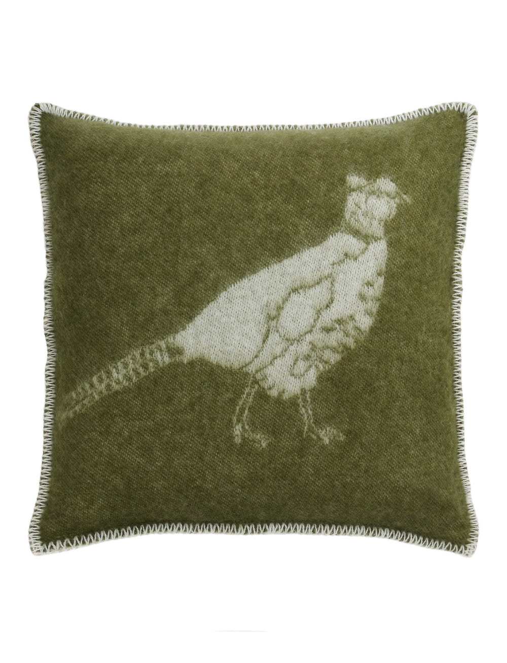 Pheasant Wool Cushion