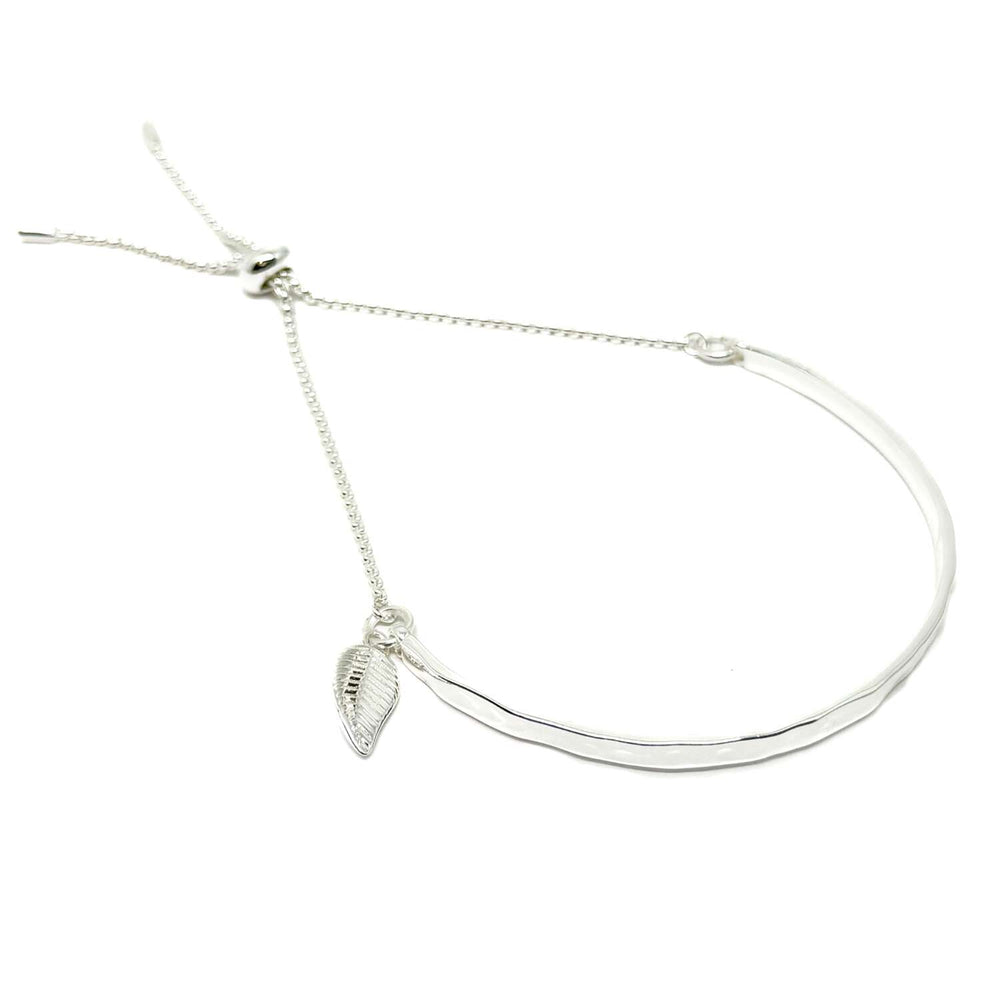 Autumn Leaf Bangle Bracelet