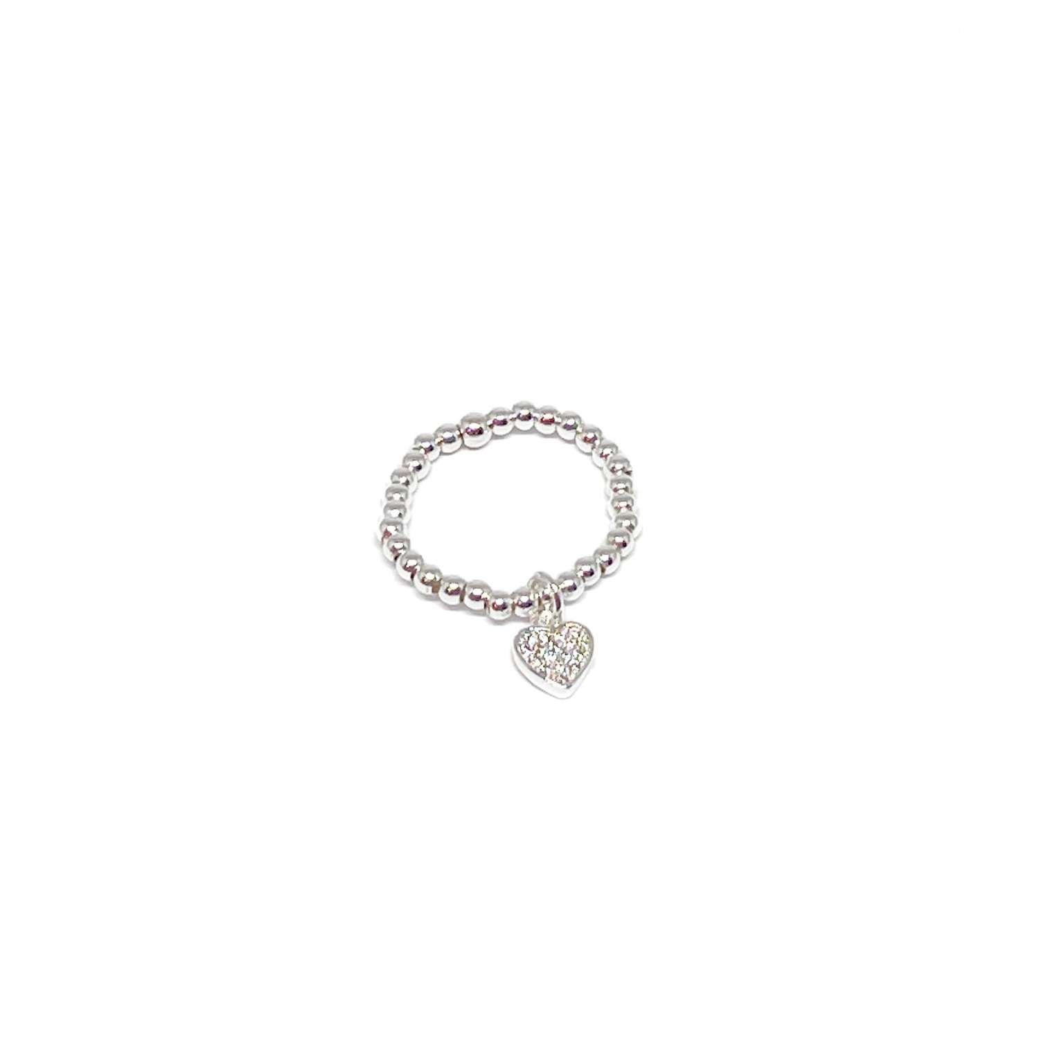 Sparkle Heart Ring