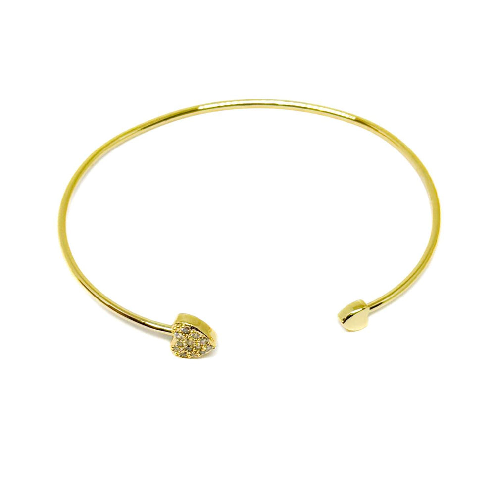 Sparkle Heart Bangle