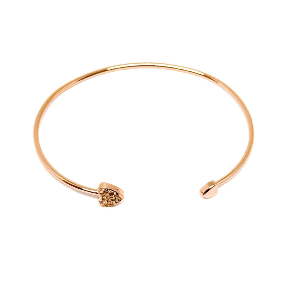Sparkle Heart Bangle