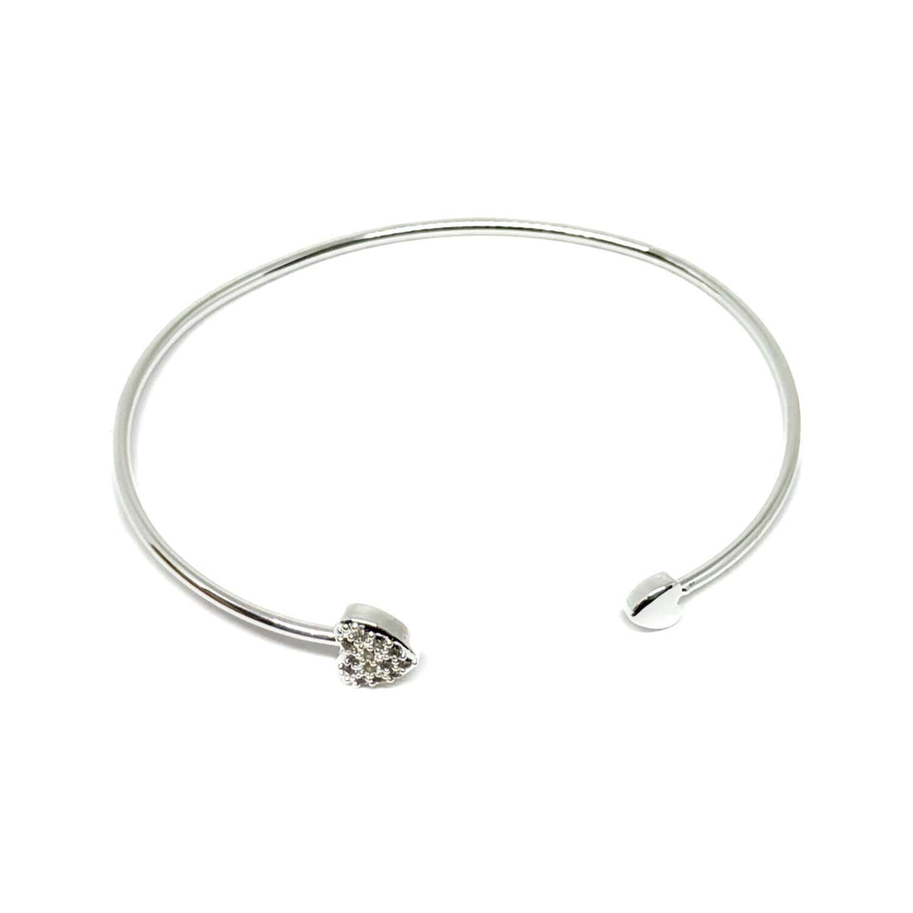 Sparkle Heart Bangle