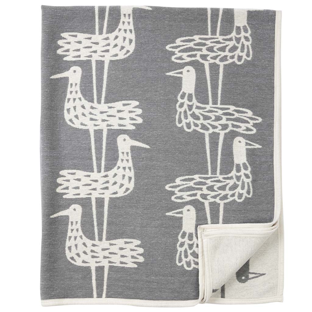 Seabirds Cotton Blanket