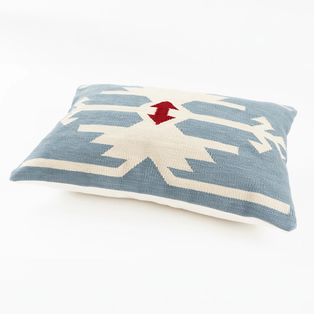 Weaver Green - Anatolia Blue Cushion