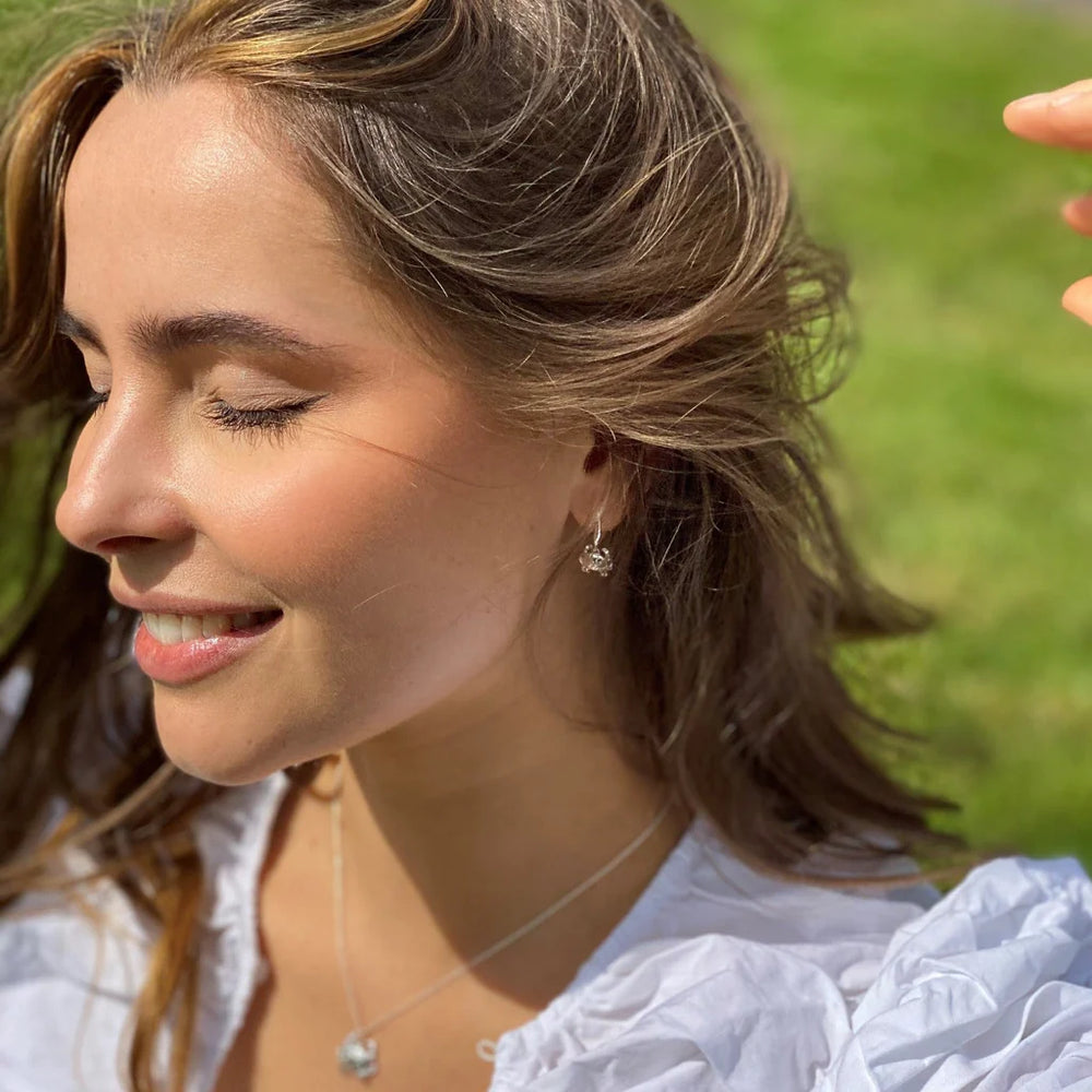 Crab Silver Earrings