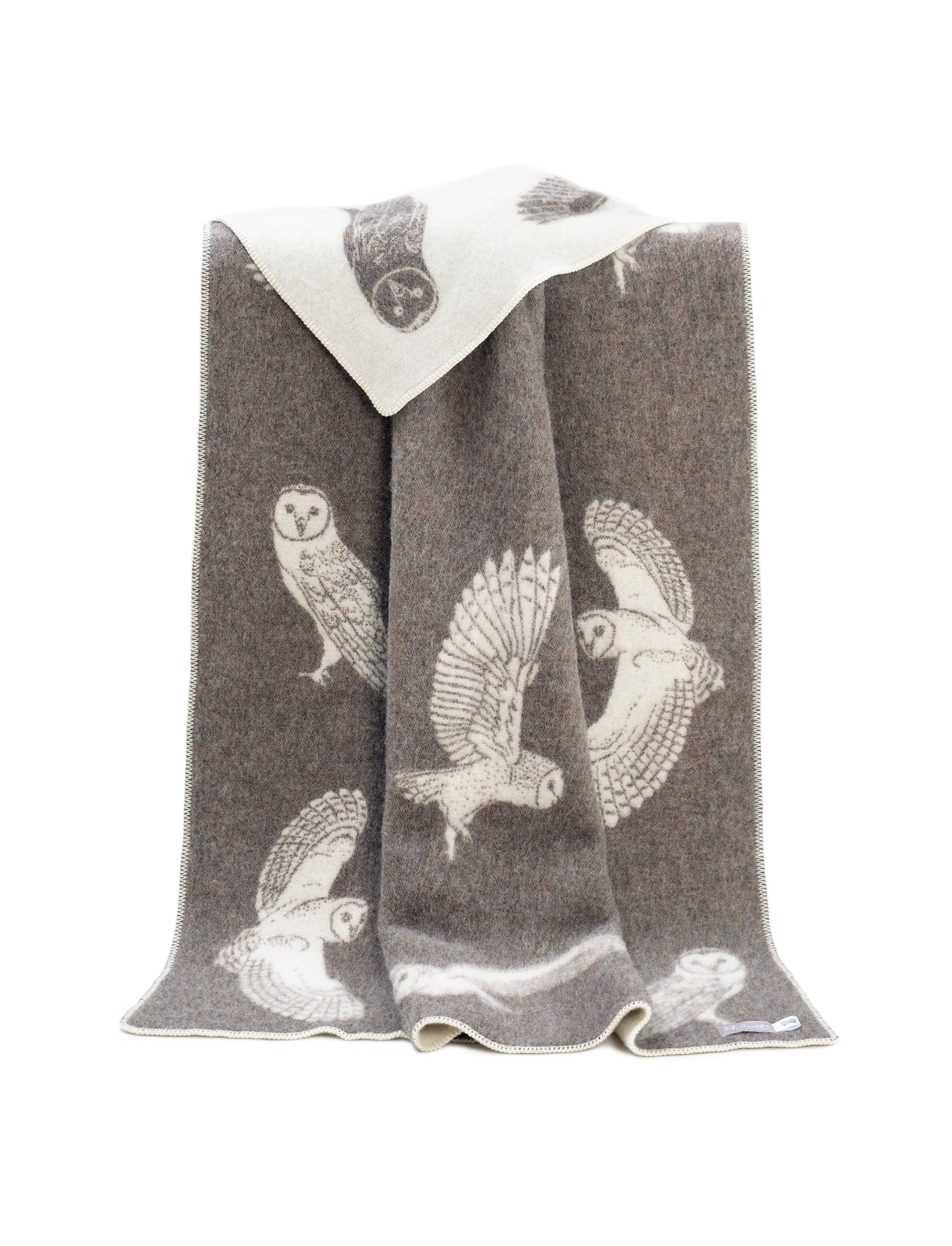Owl Wool Blanket